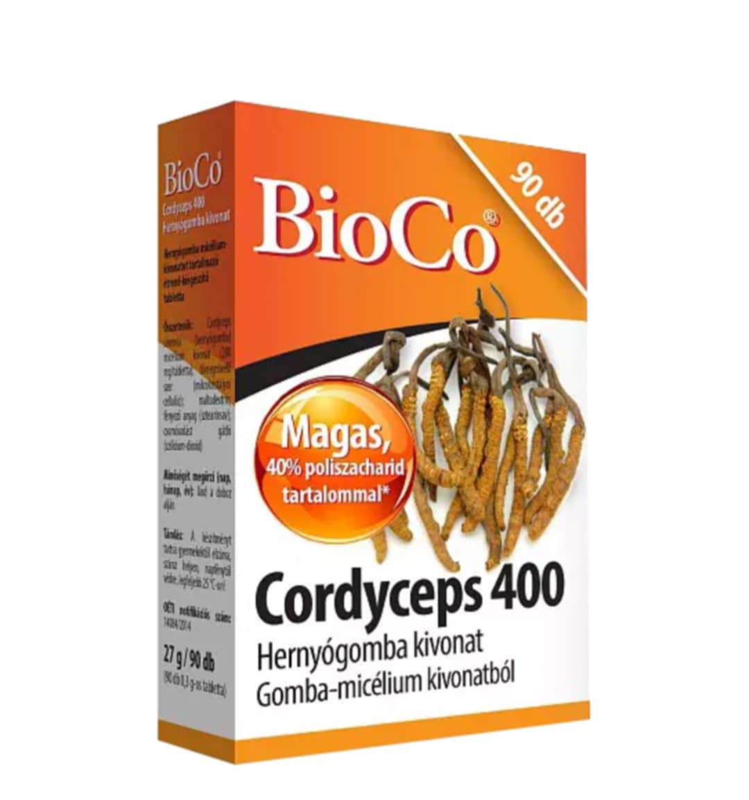 BIOCO CORDYCEPS 400 EXTRAKT Z HÚSENICE - 90KS