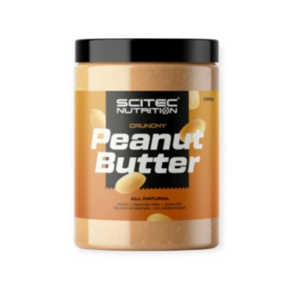 Scitec Nutrition Peanut Butter chrumkavé - 1000 g – Obrázok 2
