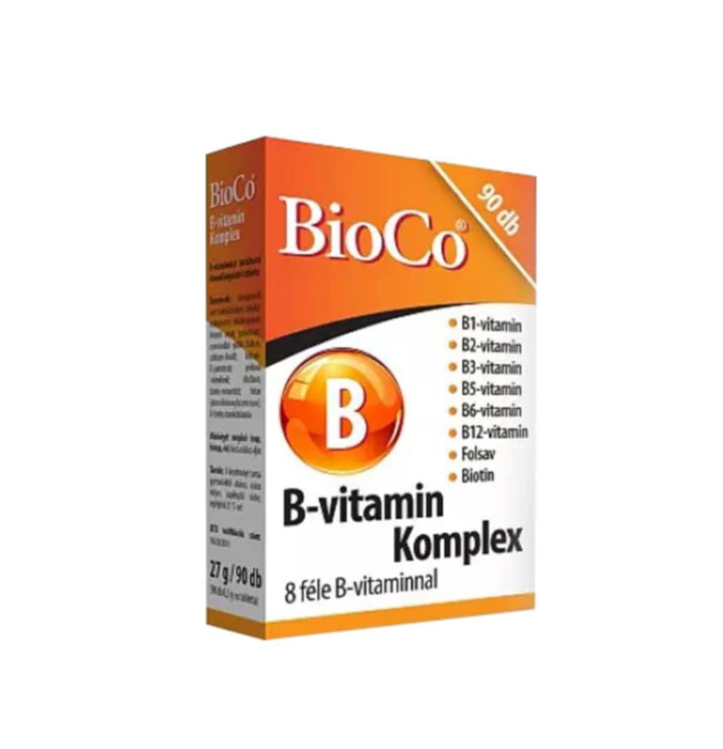 3b8340c4-1308-442b-922e-28e901994795 BIOCO VITAMÍN B KOMPLEX - 90KS – Obrázok 1