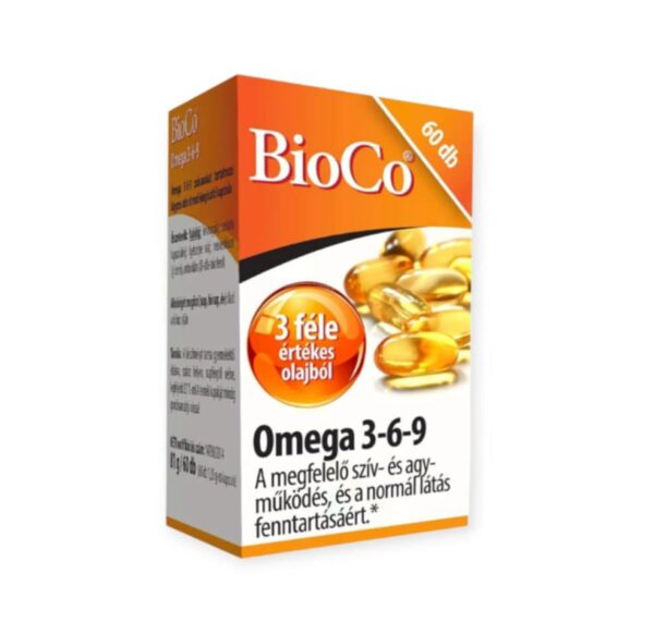 BIOCO OMEGA 3-6-9 KAPSÚL- 60KS – Obrázok 2