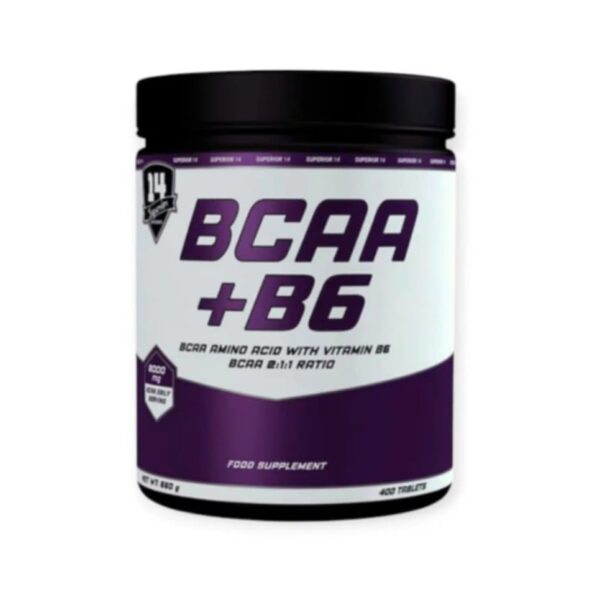 SUPERIOR14 BCAA + B6 -  400 TABLIET – Obrázok 2