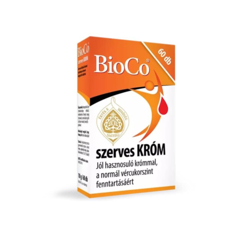 BIOCO ORGANICKÝ CHRÓM - 60KS