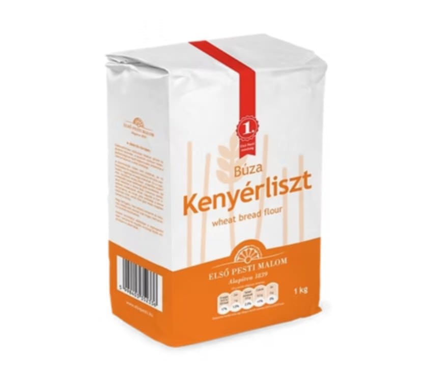 PRVÝ PESTI MLYN CHLEBOVÁ MÚKA BIELA BL-80 1000G