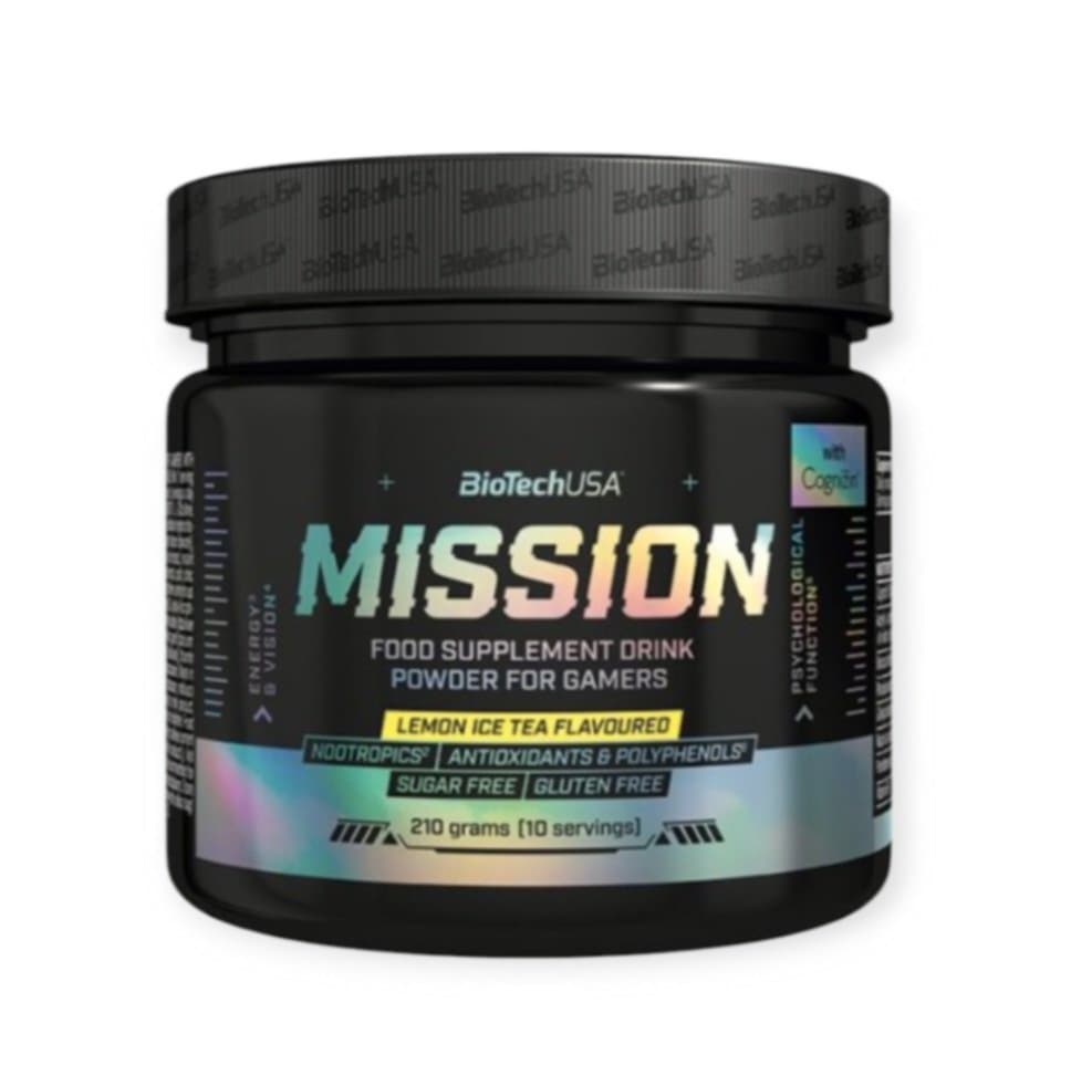 BioTech USA -  Mission 210 g - ružový grapefruit