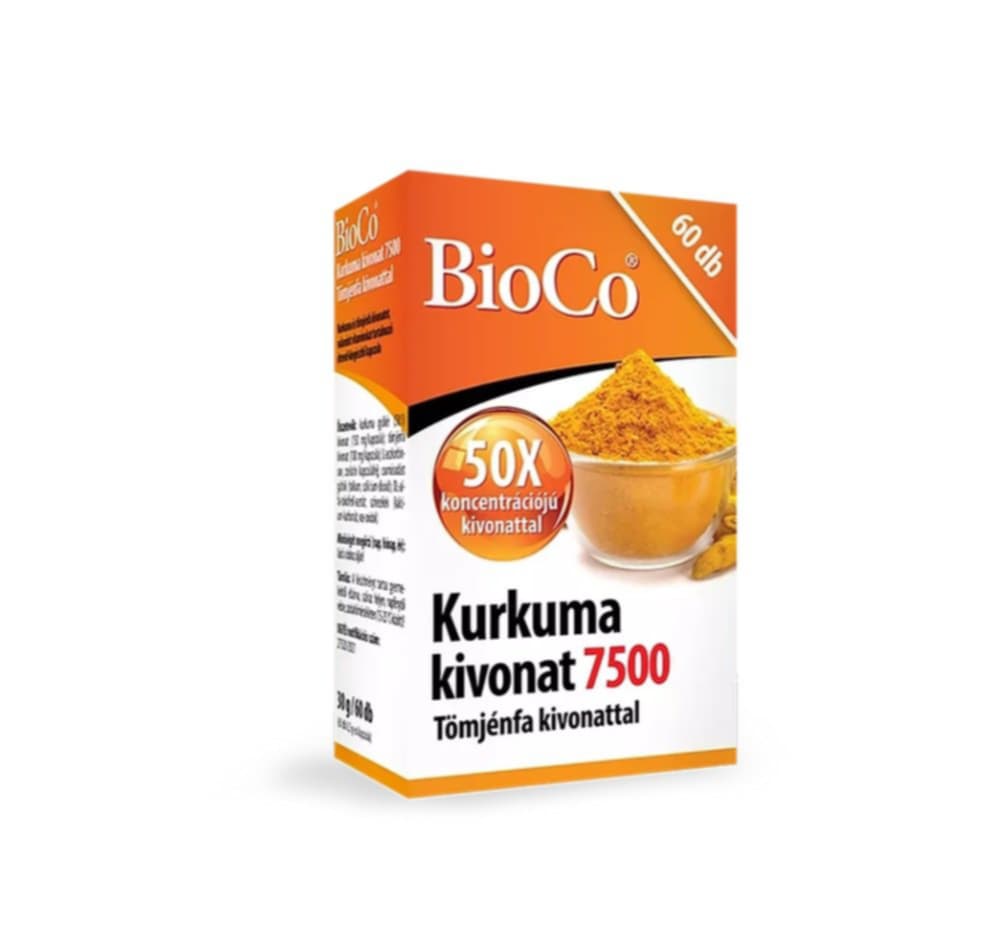 BIOCO .- EXTRAKT Z KURKUMY - 60KS
