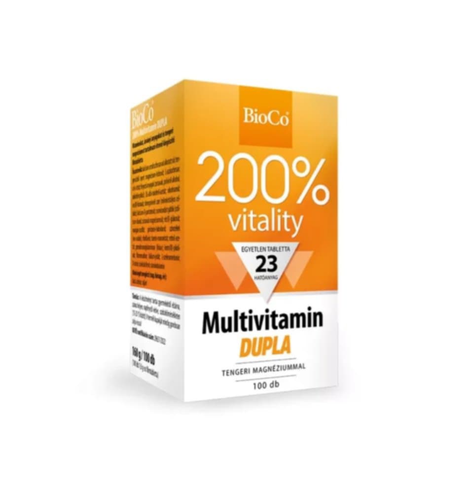 BIOCO MULTIVITAMÍN DOUBLE 200% -100KS
