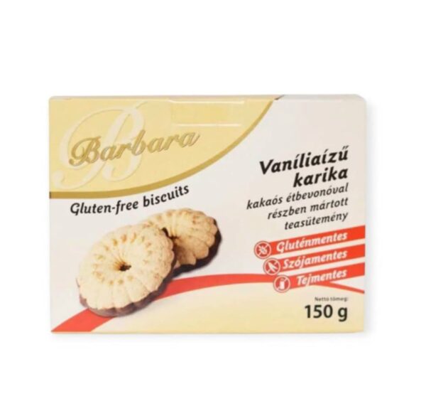 BEZLEPKOVÝ VANILKOVÝ KRÚŽOK BARBARA 150G – Obrázok 2