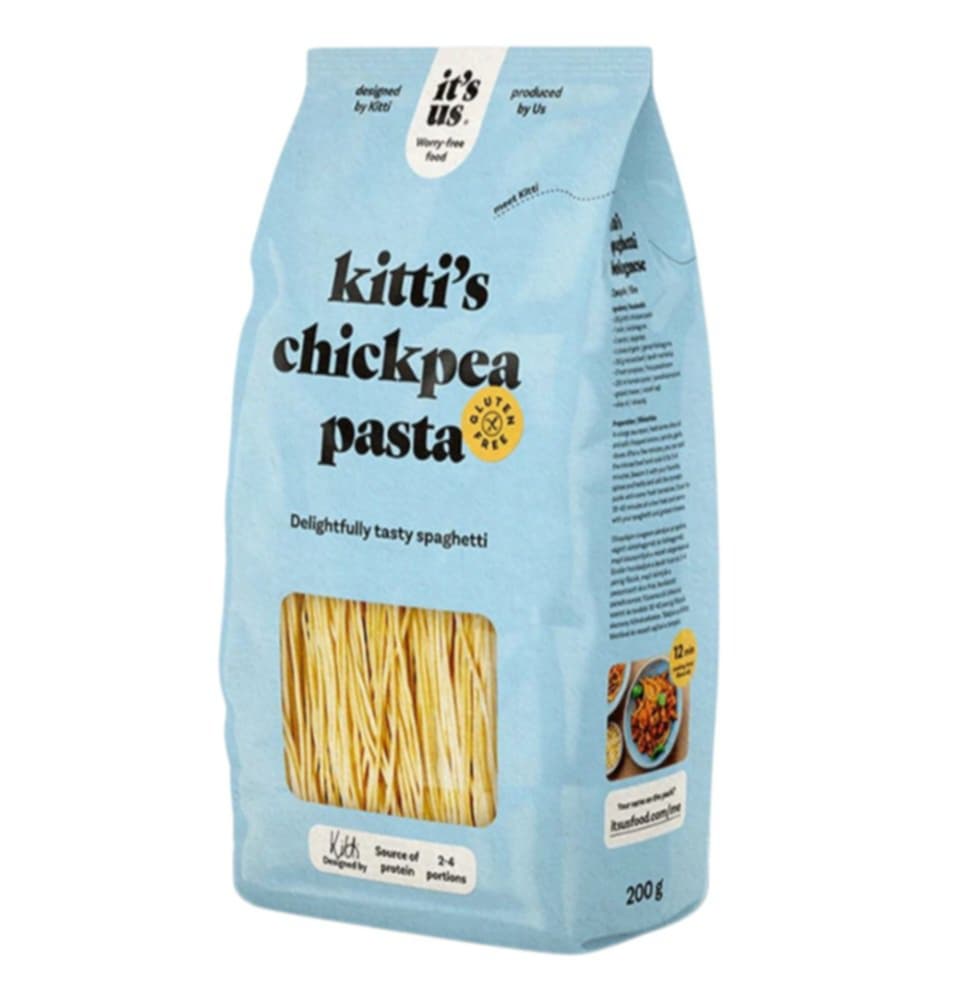 BEZLEPKOVÉ ITS - US KITTIS CÍCEROVÉ ŠPAGETOVÉ CESTOVINY - 200G