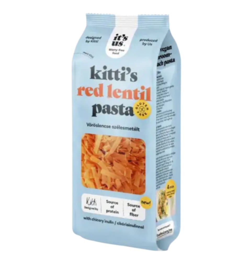 BEZLEPKOVÉ ITS US KITTIS ČERVENÁ ŠOŠOVICA REZANCOVÉ CESTOVINY - 200G