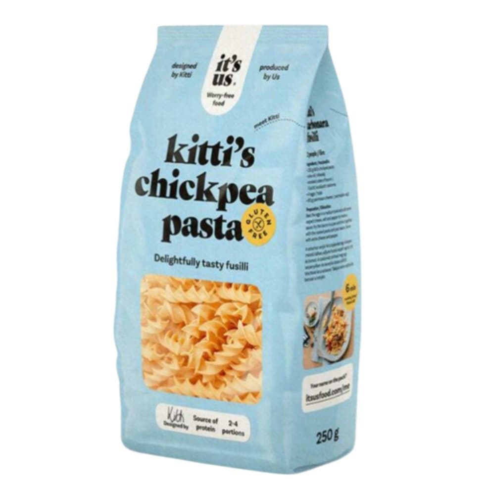 BEZLEPKOVÉ ITS US KITTIS CÍCER SLIMÁK SUCHÉ CESTOVINY - 250G