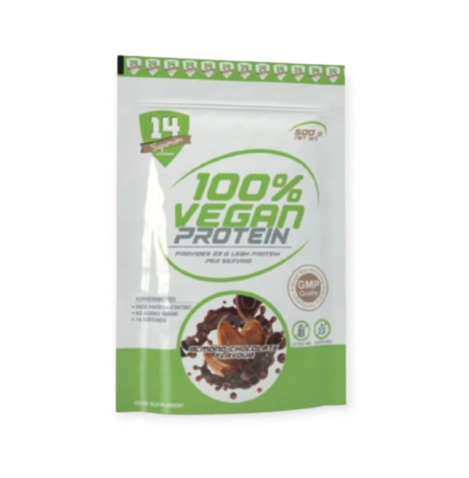 Superior 14 - 100% Vegan Protein - slaný karamel- 500g