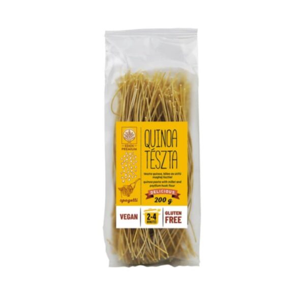 BEZLEPKOVÉ EDEN PREMIUM QUINOA CESTOVINY ŠPAGETY - 200G – Obrázok 2