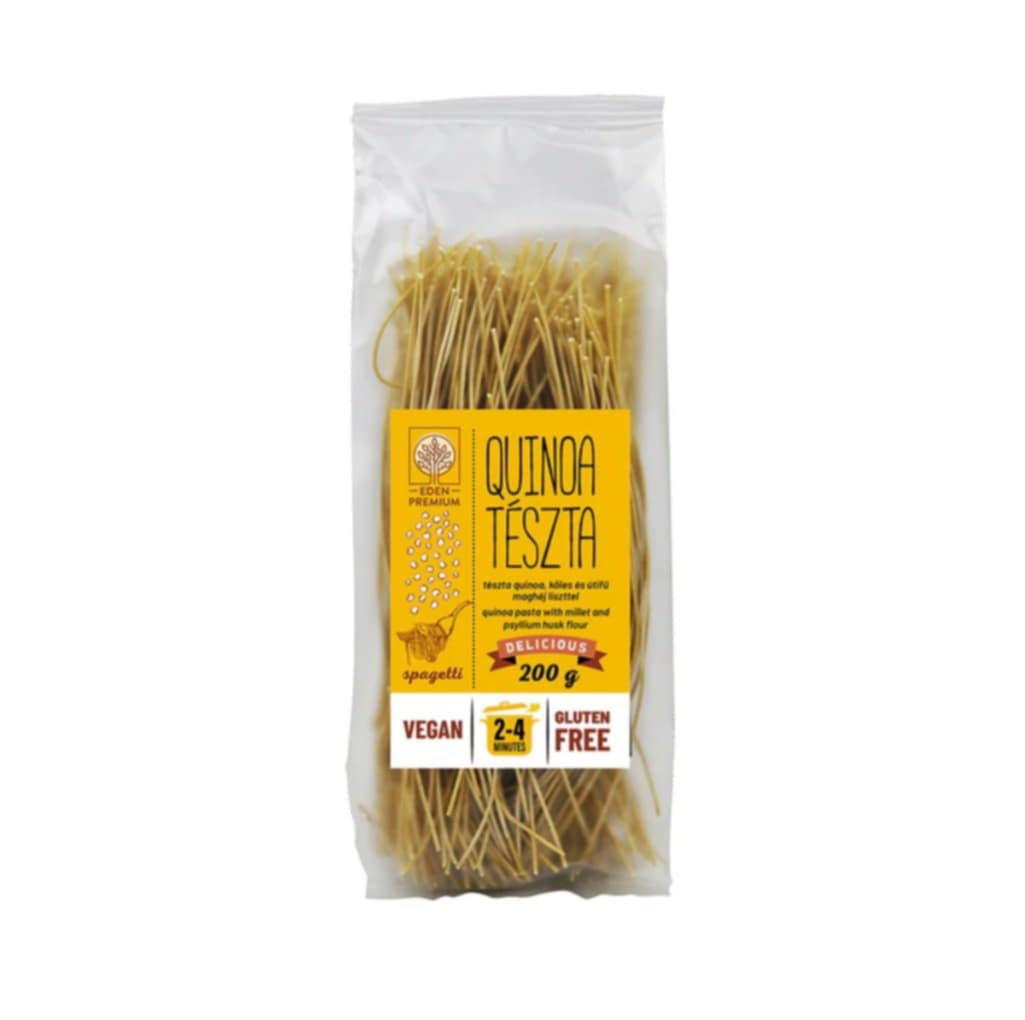 BEZLEPKOVÉ EDEN PREMIUM QUINOA CESTOVINY ŠPAGETY - 200G