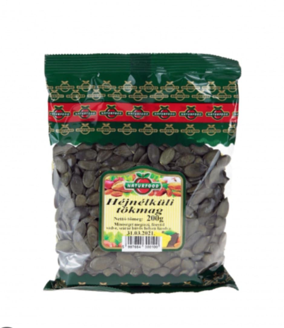 NATURFOOD TEKVICOVÉ SEMIENKA BEZ ŠKRUPINY - 200G