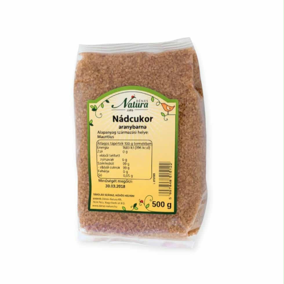 DÉNES NATURA TRSTINOVÝ CUKOR ZLATOHNEDÝ 500G