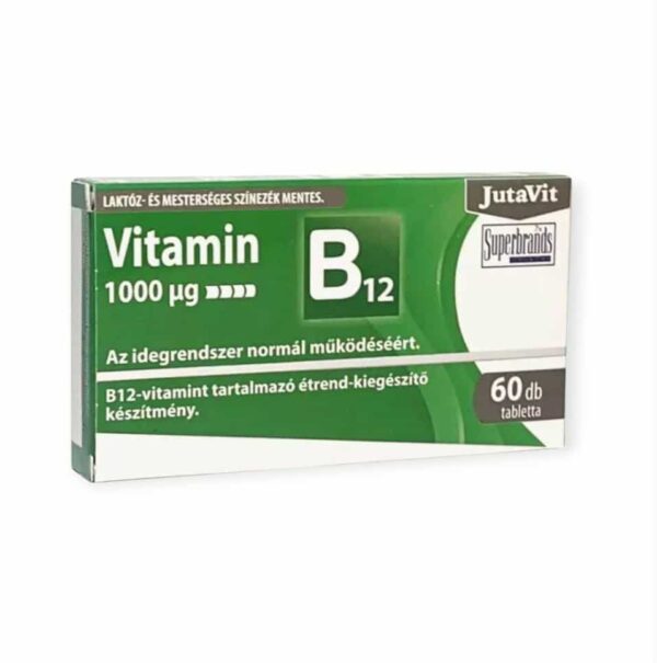 JUTAVIT VITAMÍN B12 1000 - 60KS – Obrázok 2