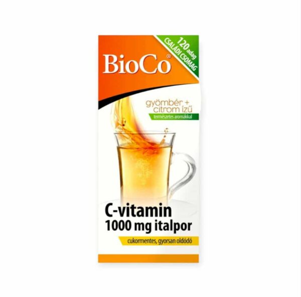 BIOCO VITAMÍN C 1000 MG NÁPOJ V PRÁŠKU - 120 dávok – Obrázok 2