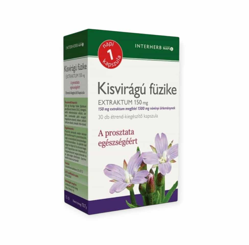 INTERHERB 1 EXTRAKT Z VŔBY MALOKVETEJ KAPSULA - 30KS DENNE