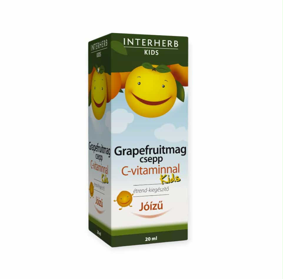 INTERHERB GRAPEFRUIT KAPKY PRE DETI S VITAMÍNOM C - 20ML