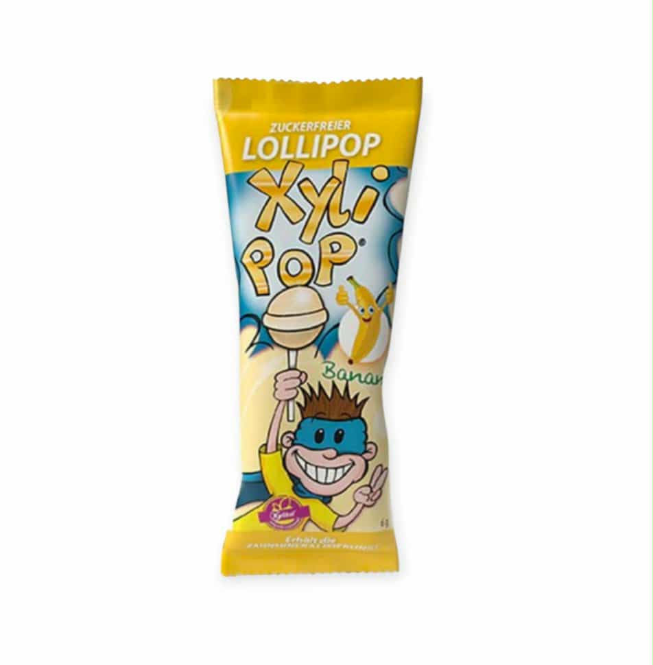 XYLIPOP BEZ CUKRU LÍZATKO BANÁNOVÁ PRÍCHUŤ - 6G