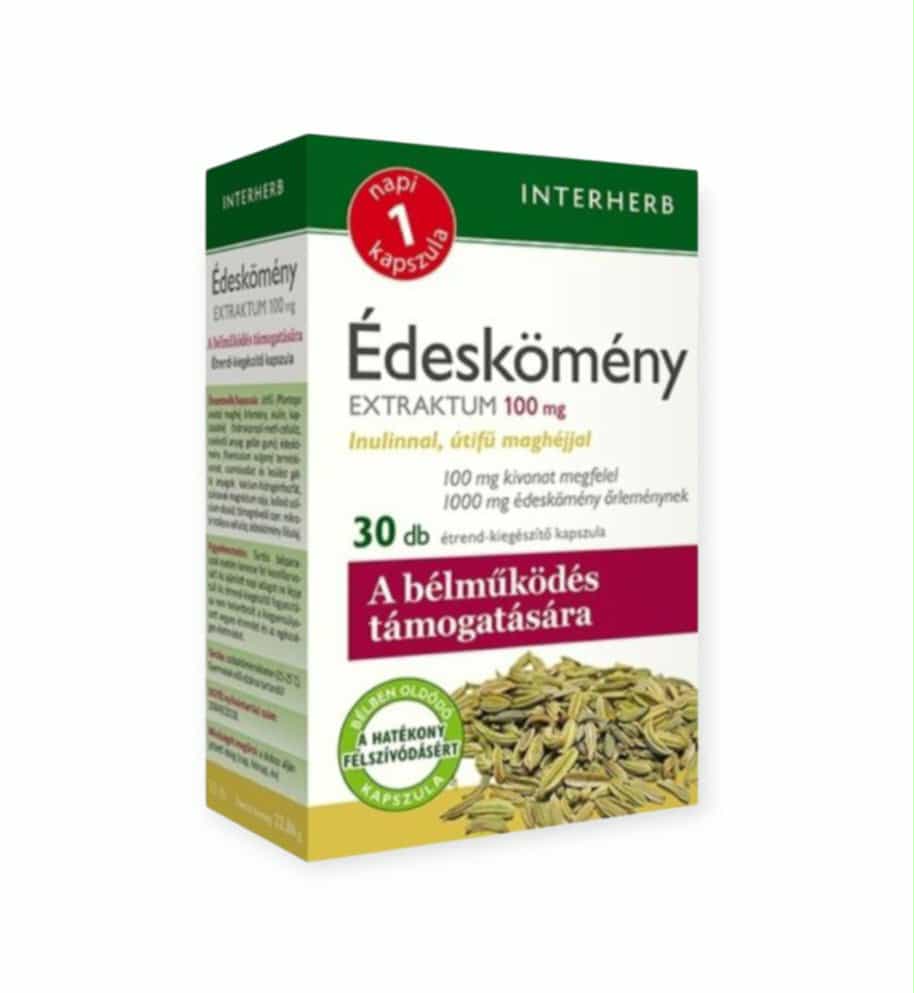 INTERHERB 1 KAPSULA EXTRAKTU Z FENIKLU DENNE - 30KS