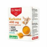 DR. HERZ KURKUMA+VITAMÍN C+ORGANOZINC KAPSULY - 60KS