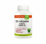 INTERHERB XXL VITAMÍN D3 FORTE 4000 IU KAPSULY - 90KS