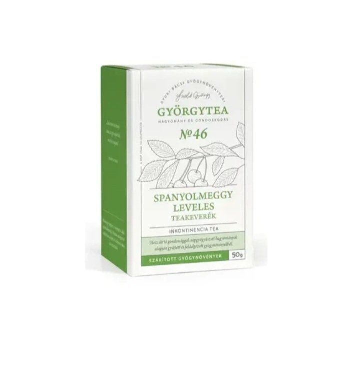 Györgytea No46 - Španielska čajová zmes z čerešňových listov (čaj na inkontinenciu) - 50 g