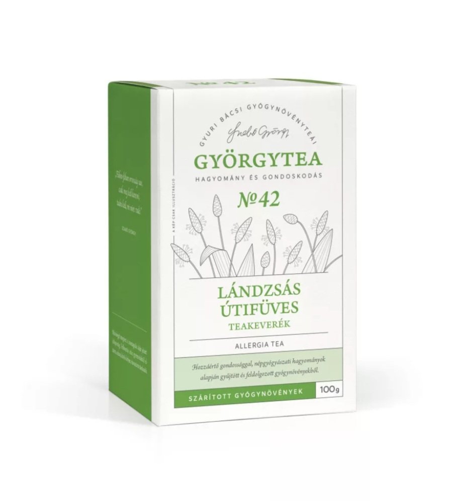 a7bde554-a71e-44f9-993c-200723689b85 Györgytea No42 - Zmes plantain čaju - (alergický čaj) - 50 g – Obrázok 1