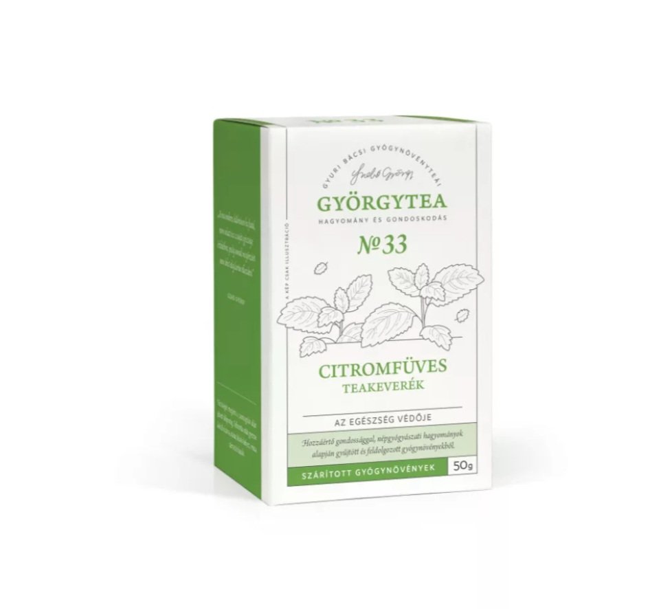 Györgytea No33 - Čajová zmes z citrónovej trávy - 50 g