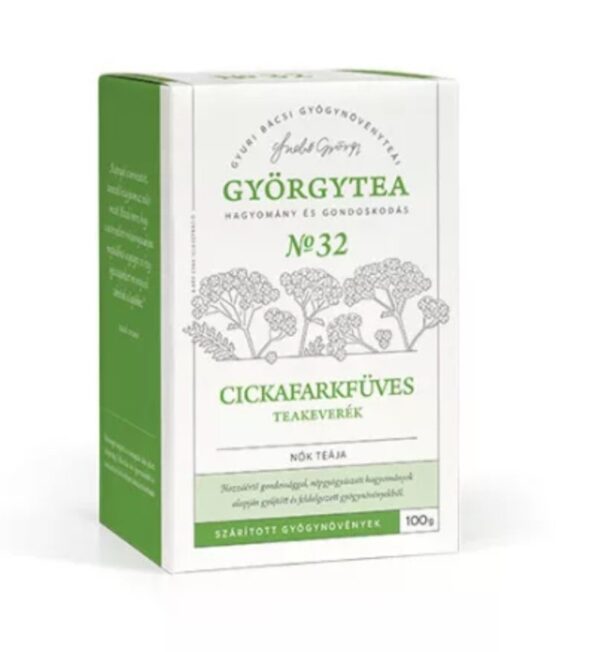 Györgytea No32 - Čajová zmes rebríčka (dámsky čaj) - 100g – Obrázok 2