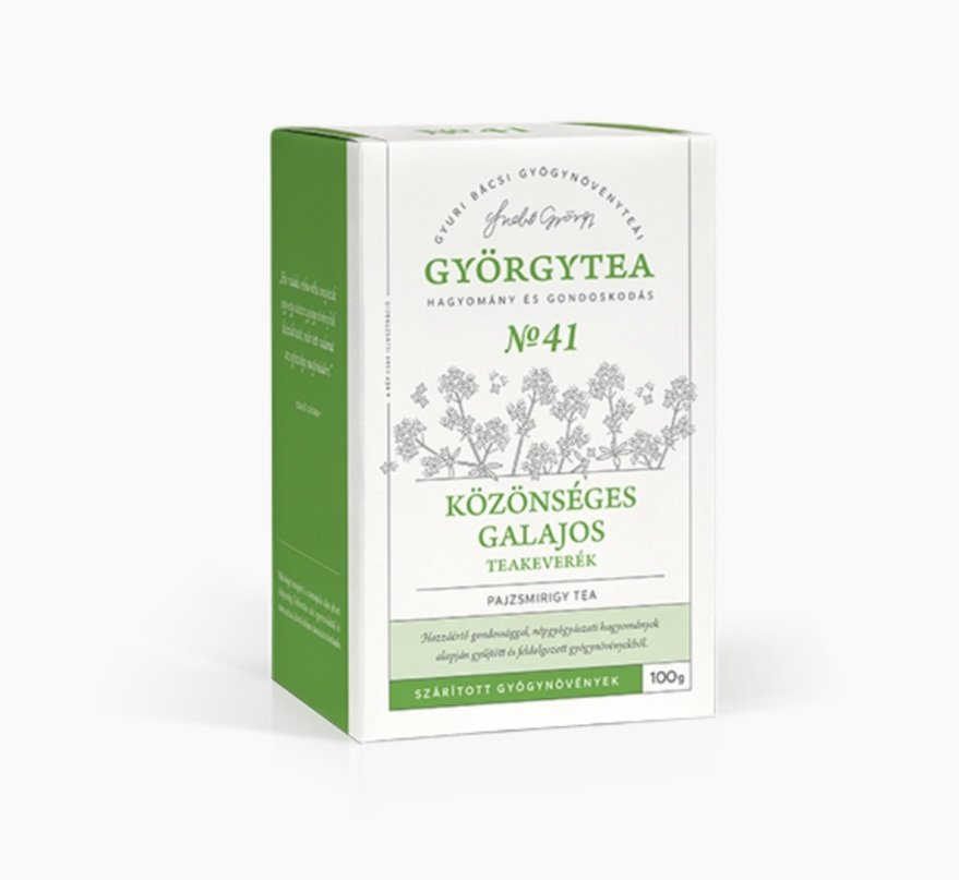 Györgytea No41 - Bežná zmes čaju Galai (čaj na štítnu žľazu) - 100 g