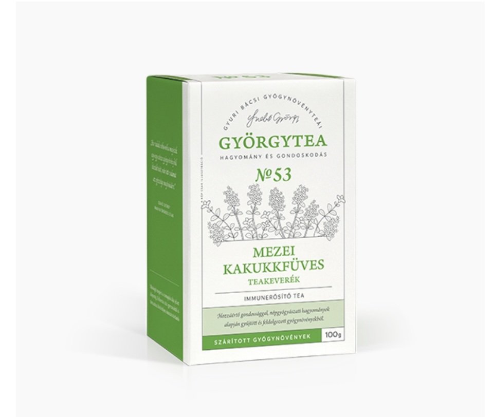 Györgytea No53 - Tymiánová čajová zmes (čaj posilňujúci imunitu) - 100g