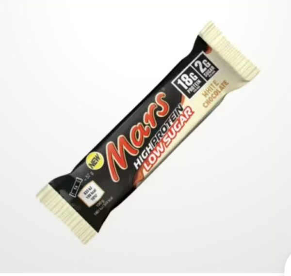 Mars Low Sugar HiProtein Bar - 57 g /biela čokoláda/ – Obrázok 2