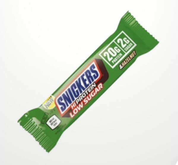 Snickers Hazelnut Low Sugar HiProtein Bar 57 g – Obrázok 2