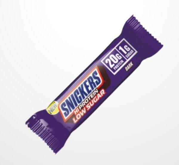 Snickers Dark Low Sugar HiProtein Bar - 57 g – Obrázok 2
