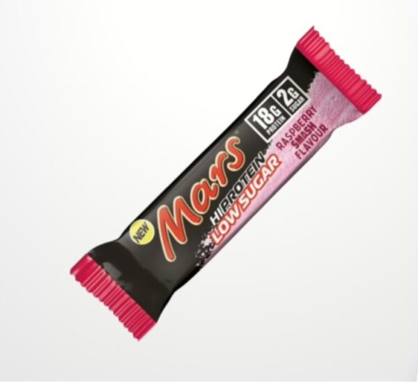 Mars Low Sugar HiProtein Bar - 55 g / malinový/ – Obrázok 2